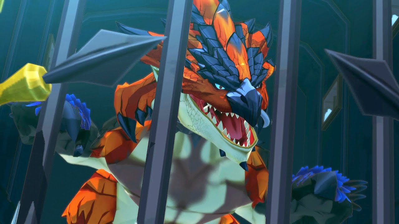 Razewing Ratha gets captured by Hunters - Monster Hunter Stories 2