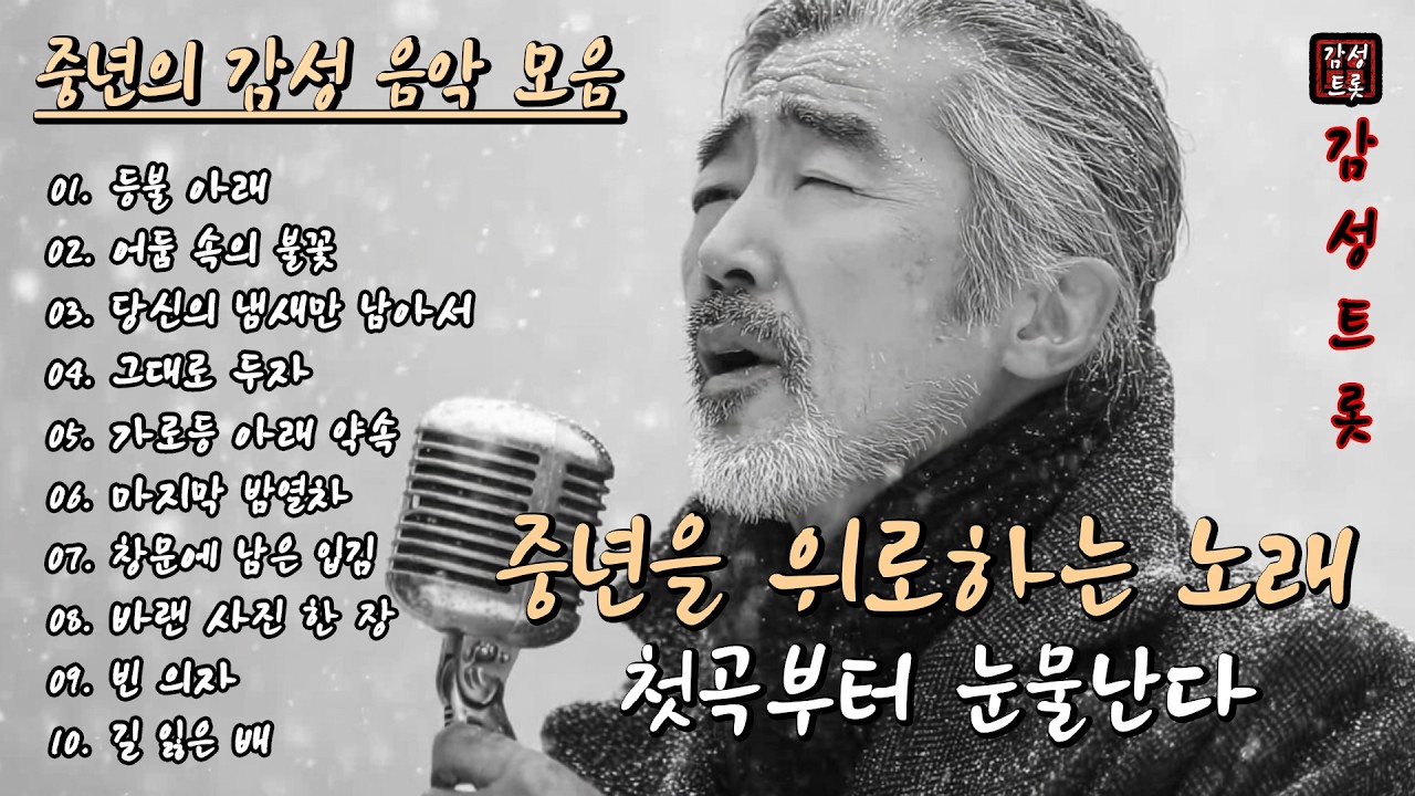 첫곡부터 눈물난다❄️ | 중년의 마음을 위로하는 감성 트로트 10곡 모음 (6편) #감성트롯 #중년음악 #7080음악