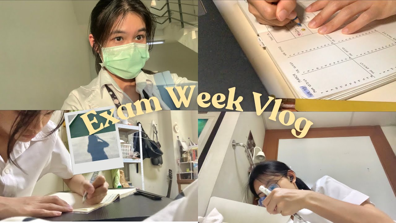 Exam Week Vlog | ✏️ 1 สัปดาห์ก่อนสอบของนักศึกษาแพทย์ศิริราชปี 4 👩🏻‍⚕️🩺⛹️🏻‍♀️ ft.เวชศาสตร์ป้องกัน