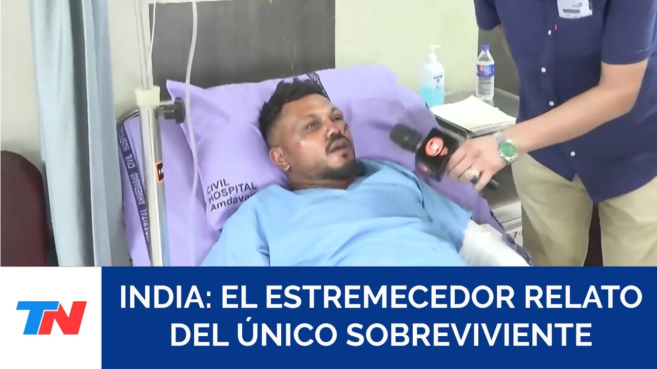 El impactante relato del sobreviviente de la tragedia en India: “La azafata murió frente a mis ojos”