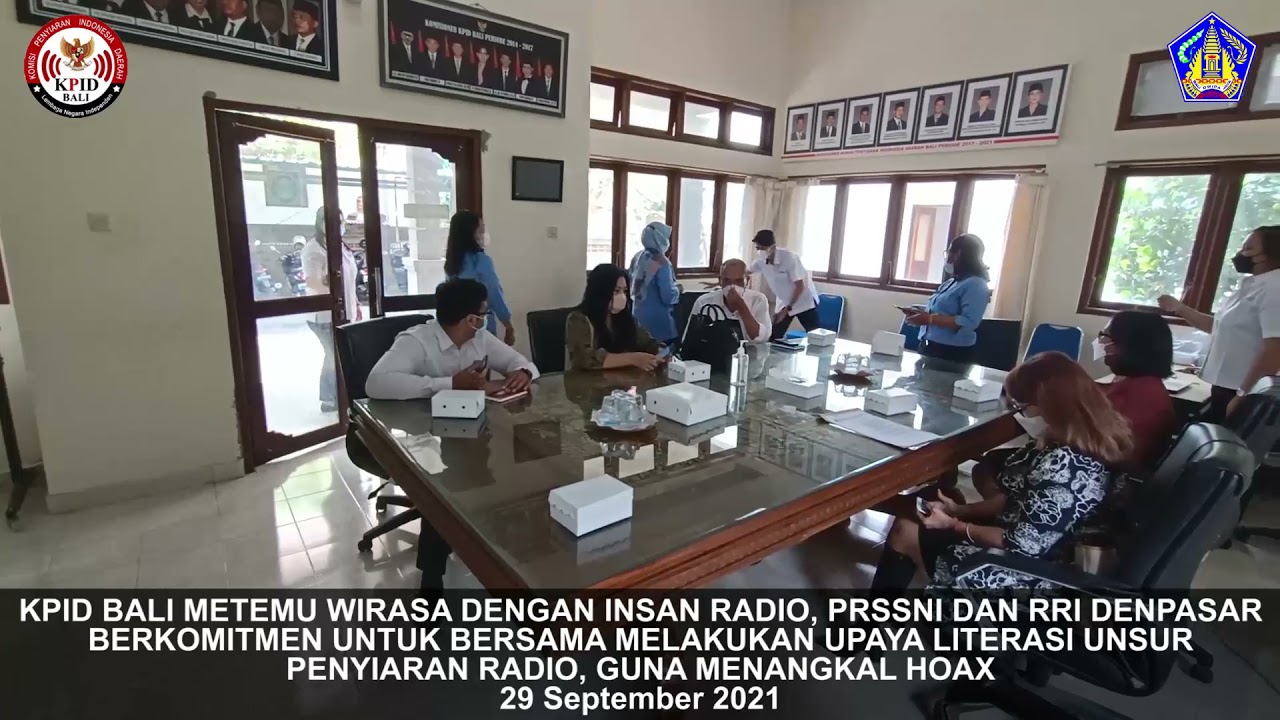 Metemu Wirasa Dengan Insan Radio, PRSSNI & RRI Denpasar.