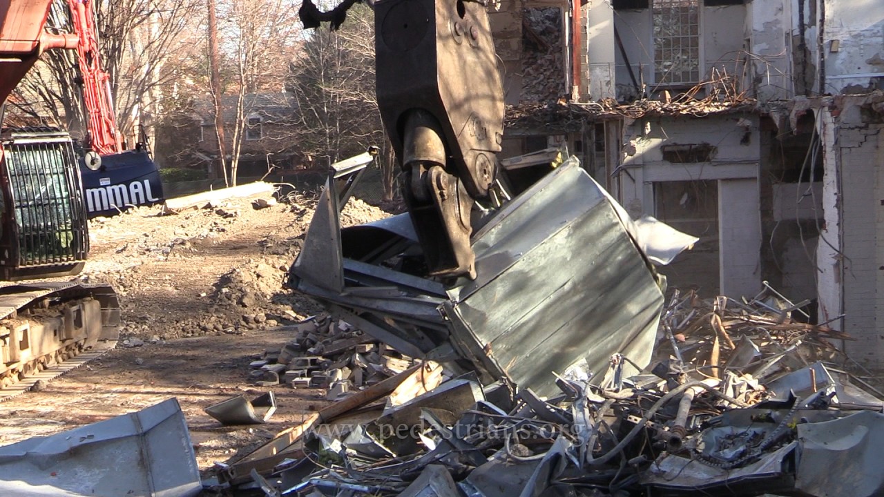 Church Fire Demolition (Part 10), Chevy Chase