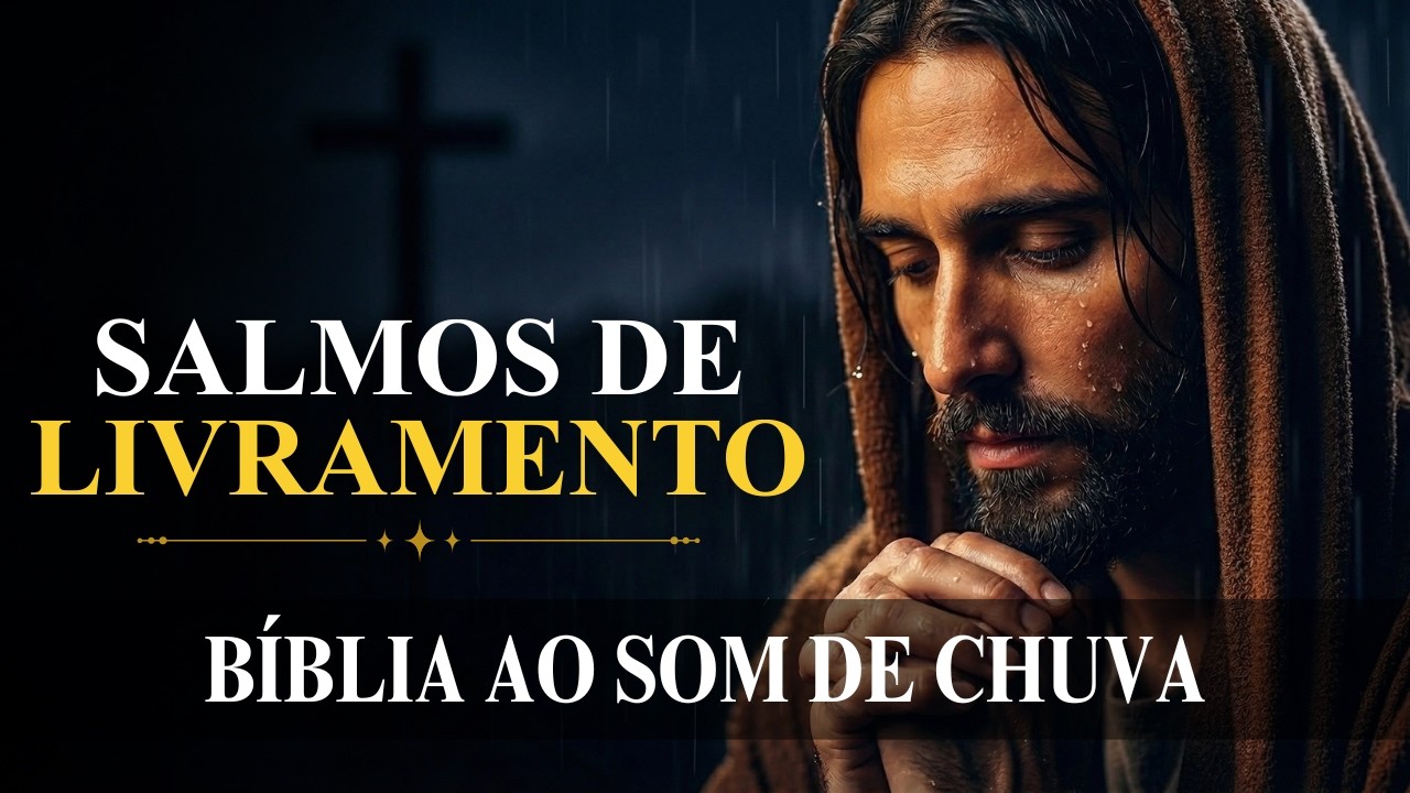 Salmos de Livramento [Refúgio e Socorro Sob a Chuva da Fé] Bíblia ao Som de Chuva