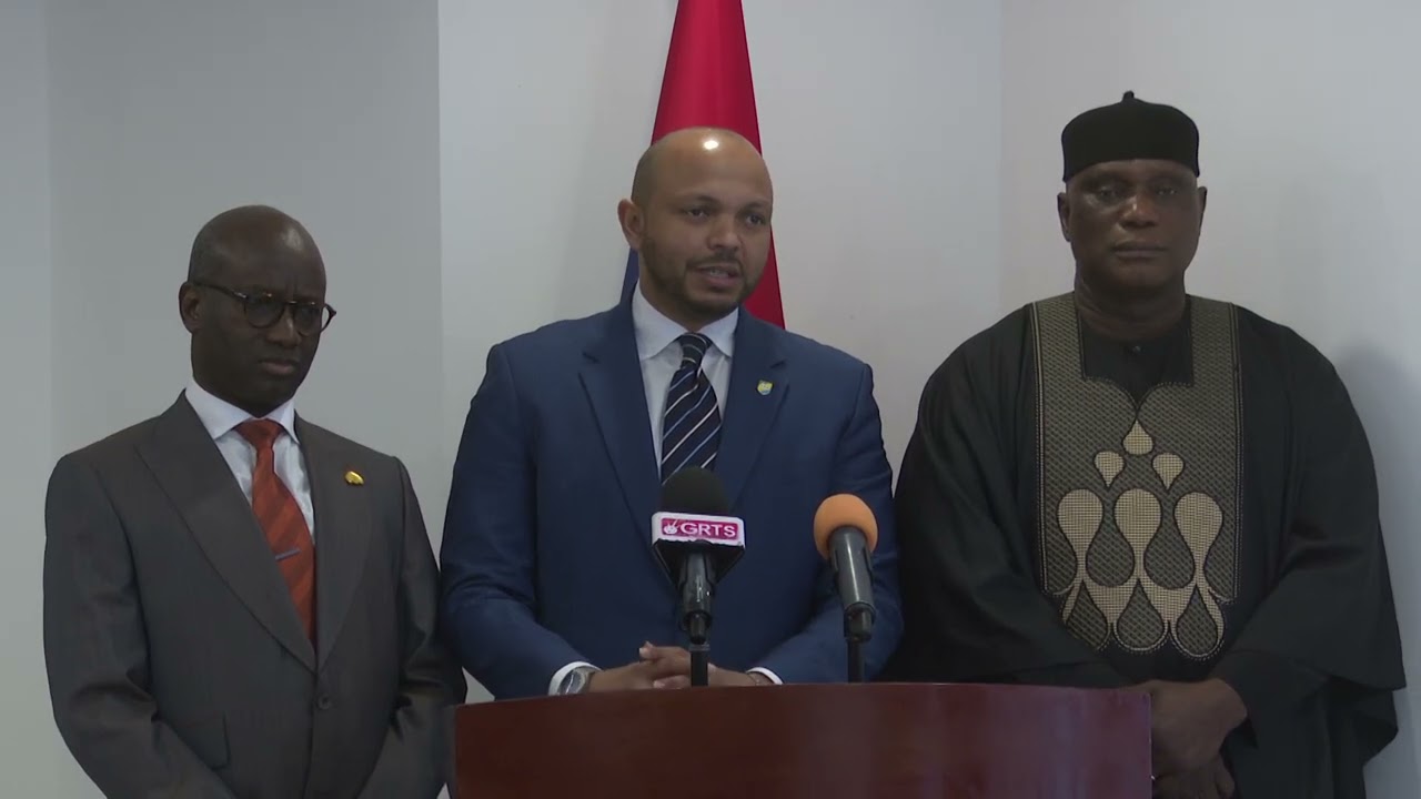 ACP DELEGATION CALLS ON PRESIDENT BARROW