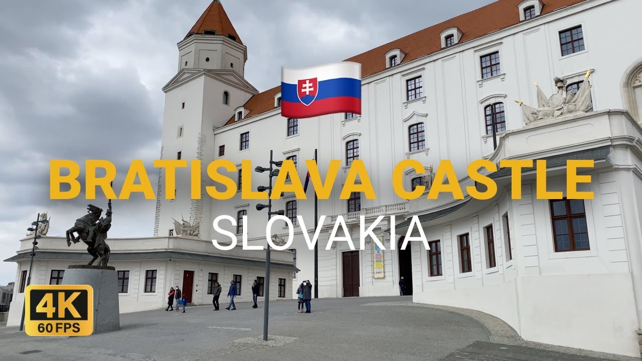 Bratislava Castle. Slovakia 2022 🇸🇰  4K HDR