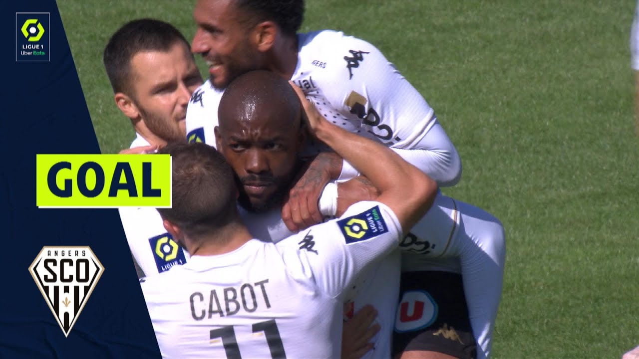 Goal St&eacute;phane BAHOKEN (81' - SCO) RC STRASBOURG ALSACE - ANGERS SCO (0-2) 21/22