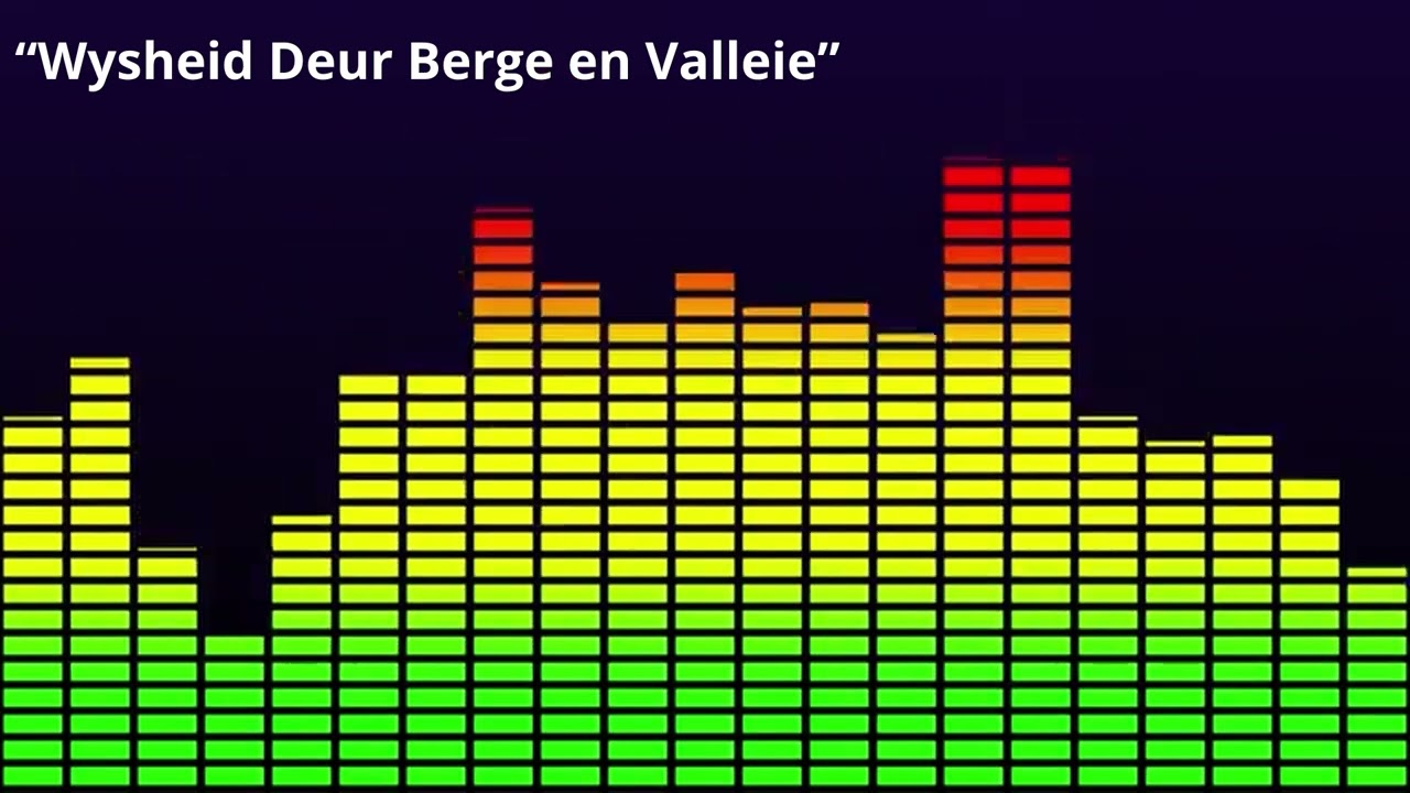 “Wysheid Deur Berge en Valleie”