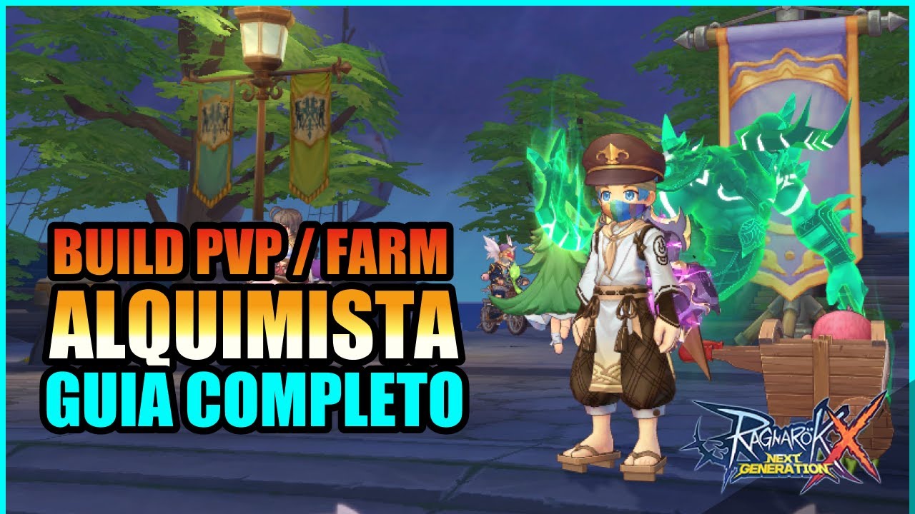 [ROX] - GUIA DE ALQUIMISTA - BUILD MVP/PVP E AFK | Ragnarok X Next generation