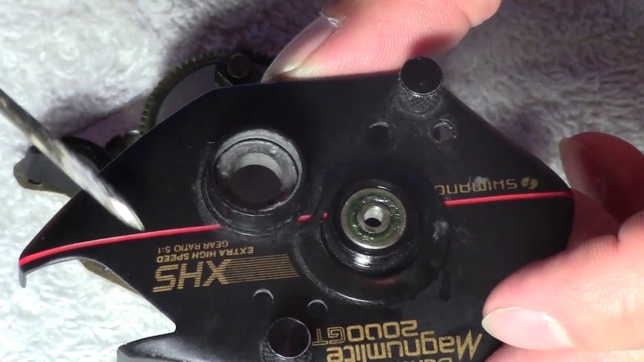 Part 2--Shimano Fishing Reel Service Cleaning Lubricating Antireverse