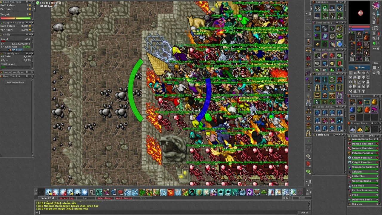 Tibia Invasão Ferumbras Inabra 2024, Drop Ferumbras Hat?