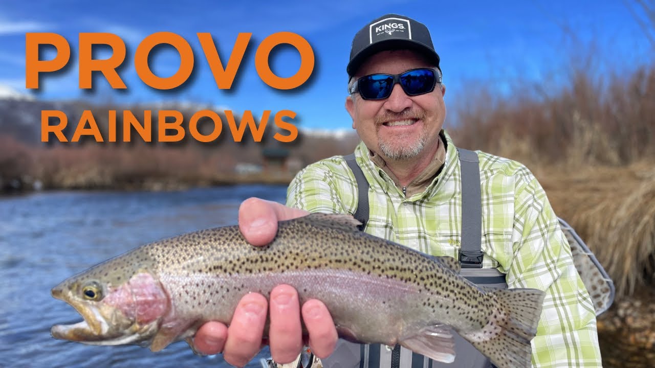 How to Catch Big Rainbow Trout on the Provo River | Euro Nymphing Demonstration