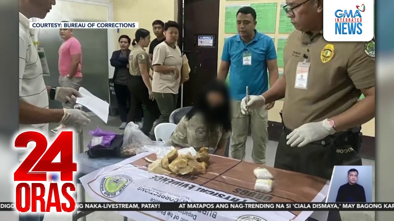 BuCor personnel, nakuhanan ng shabu na ipinalaman sa pandesal; kasabwat umano niyang... | 24 Oras