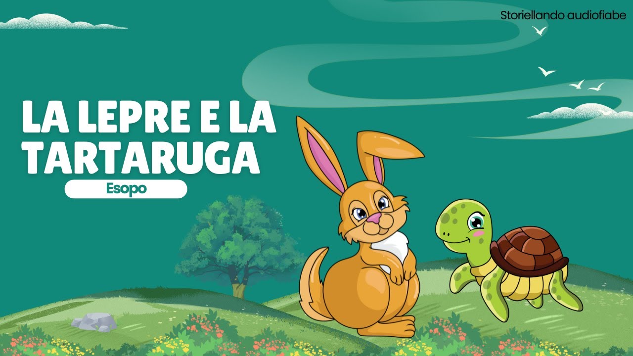 La lepre e la tartaruga | Esopo | Storie sulla lentezza