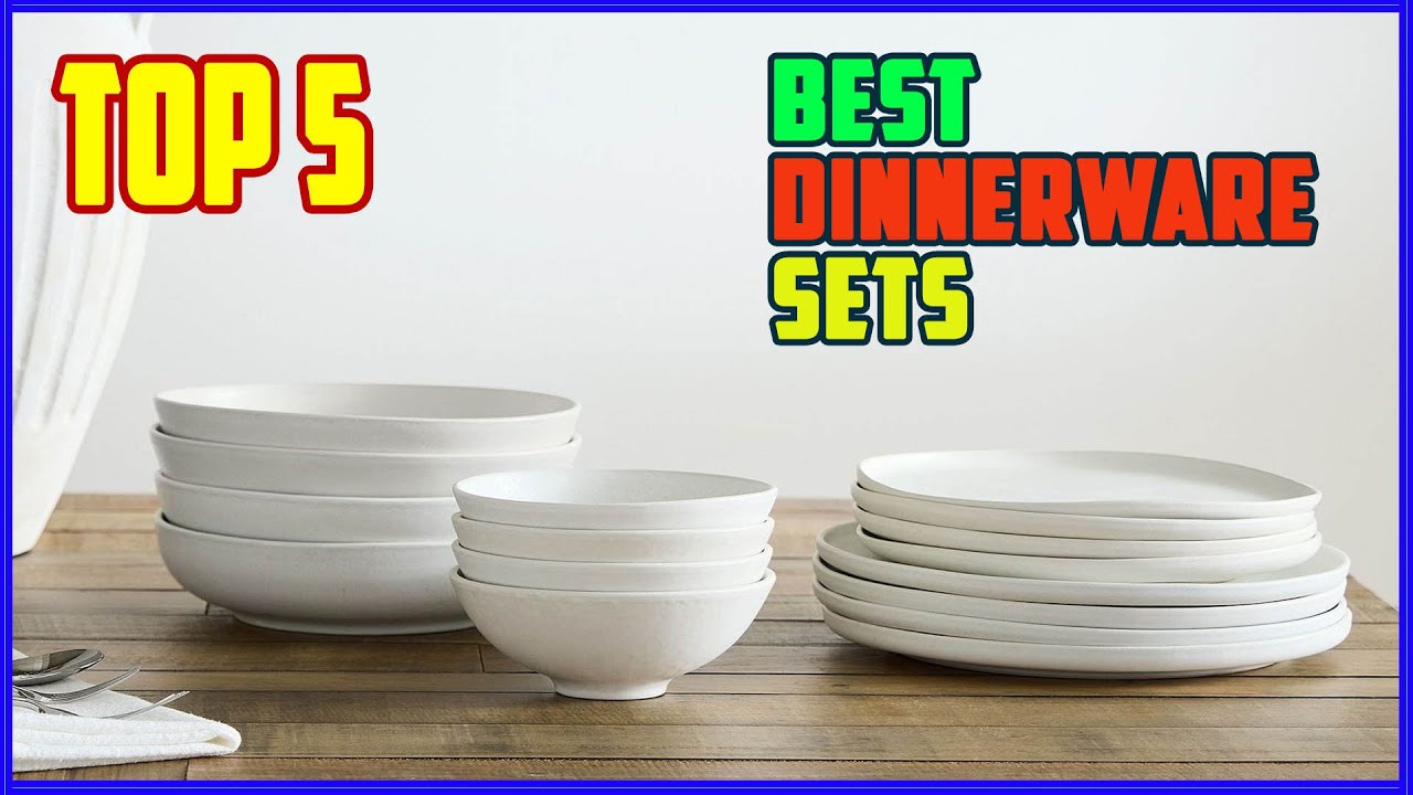 TOP 5 Best Dinnerware Sets 2026 | Top 5 Dinnerware Sets That Will Impress Your Guests!