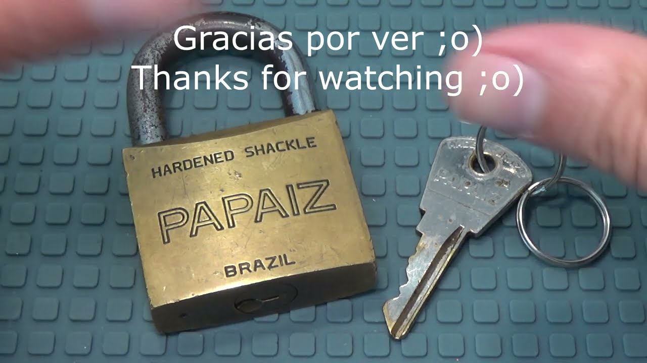 719 CANDADO PAPAIZ DE 45mm GANZUADO sub eng