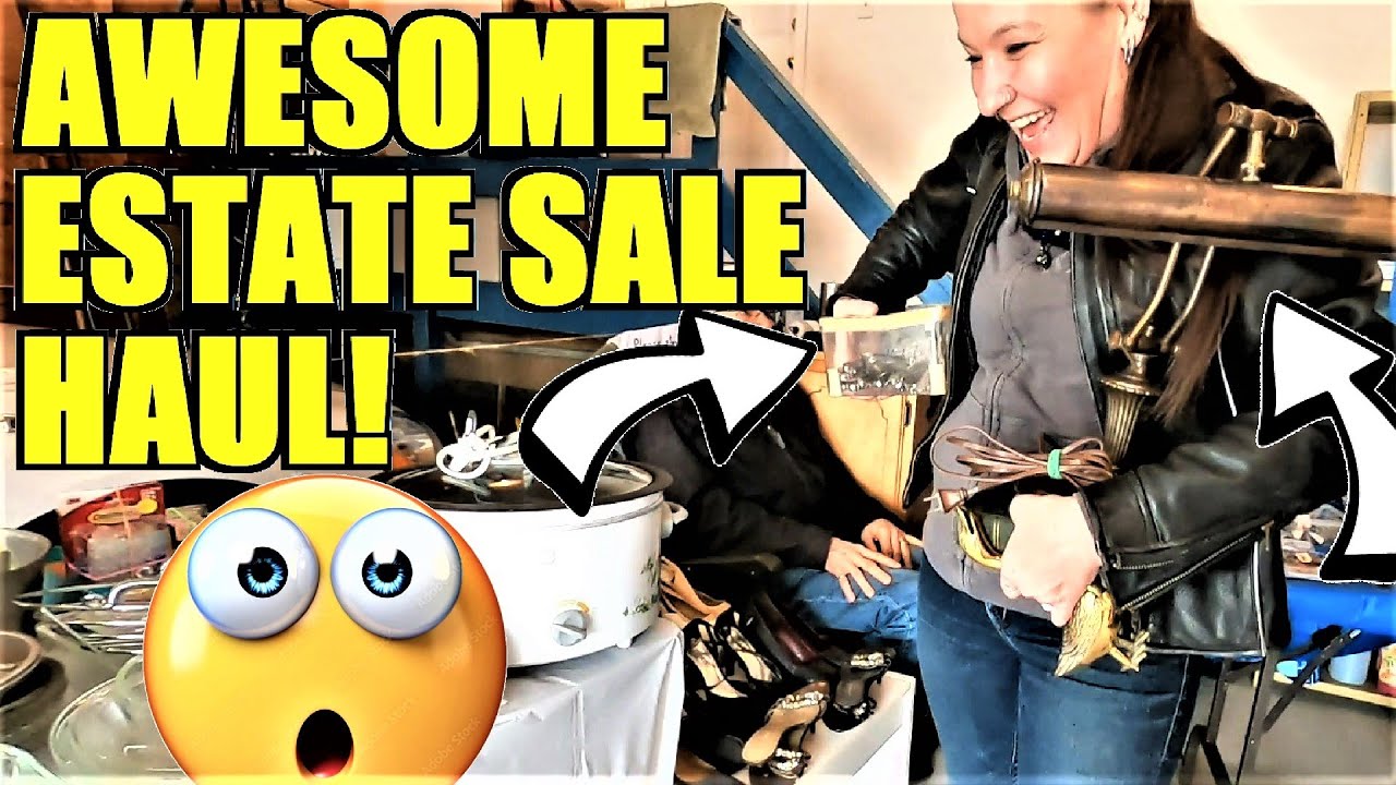 Эпизод 585: РАСПРОДАЖА НЕДВИЖИМОСТИ! 🤯 Потрясающие антикварные находки! Покупайте вместе со мной ...