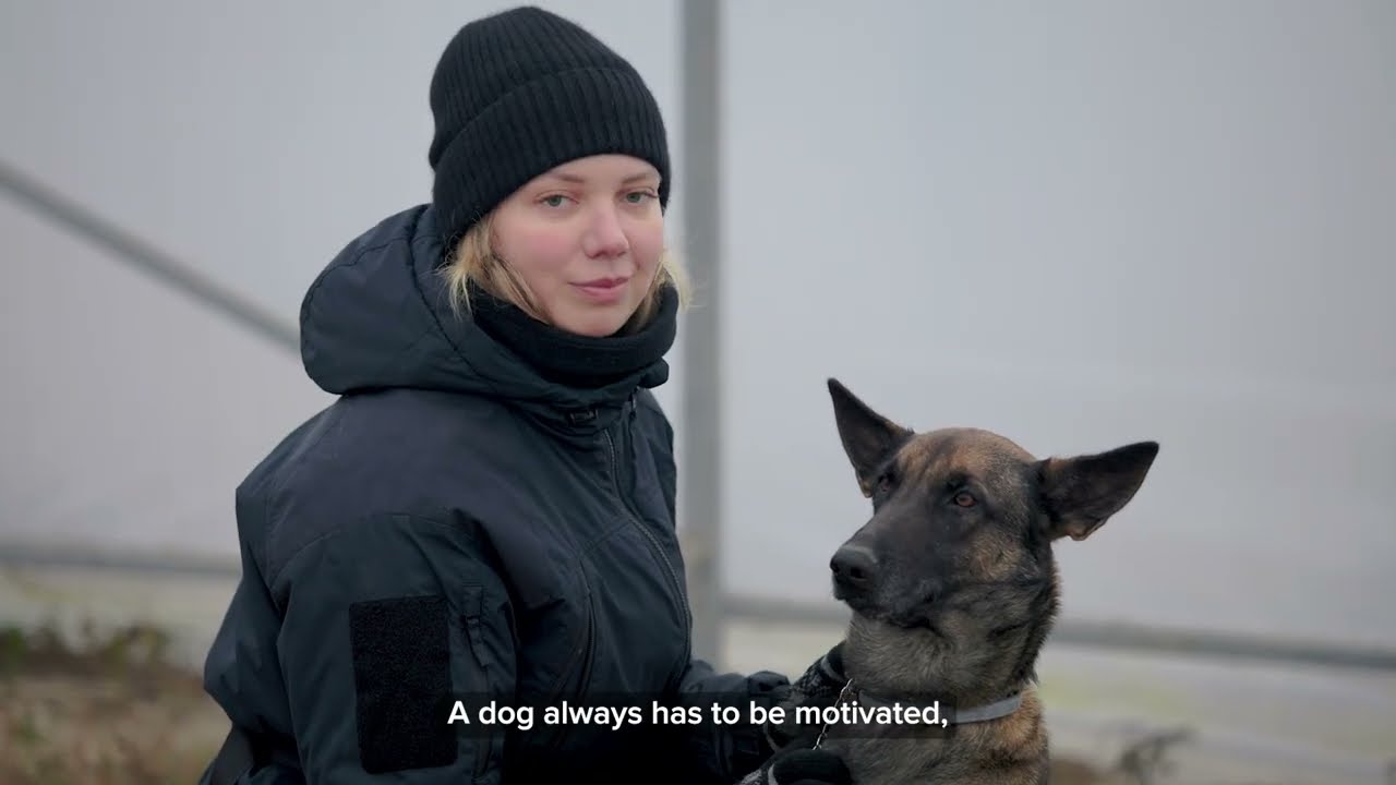 Technical Survey Dogs: Accelerating Safe Land Release in Ukraine | APOPO & MAG