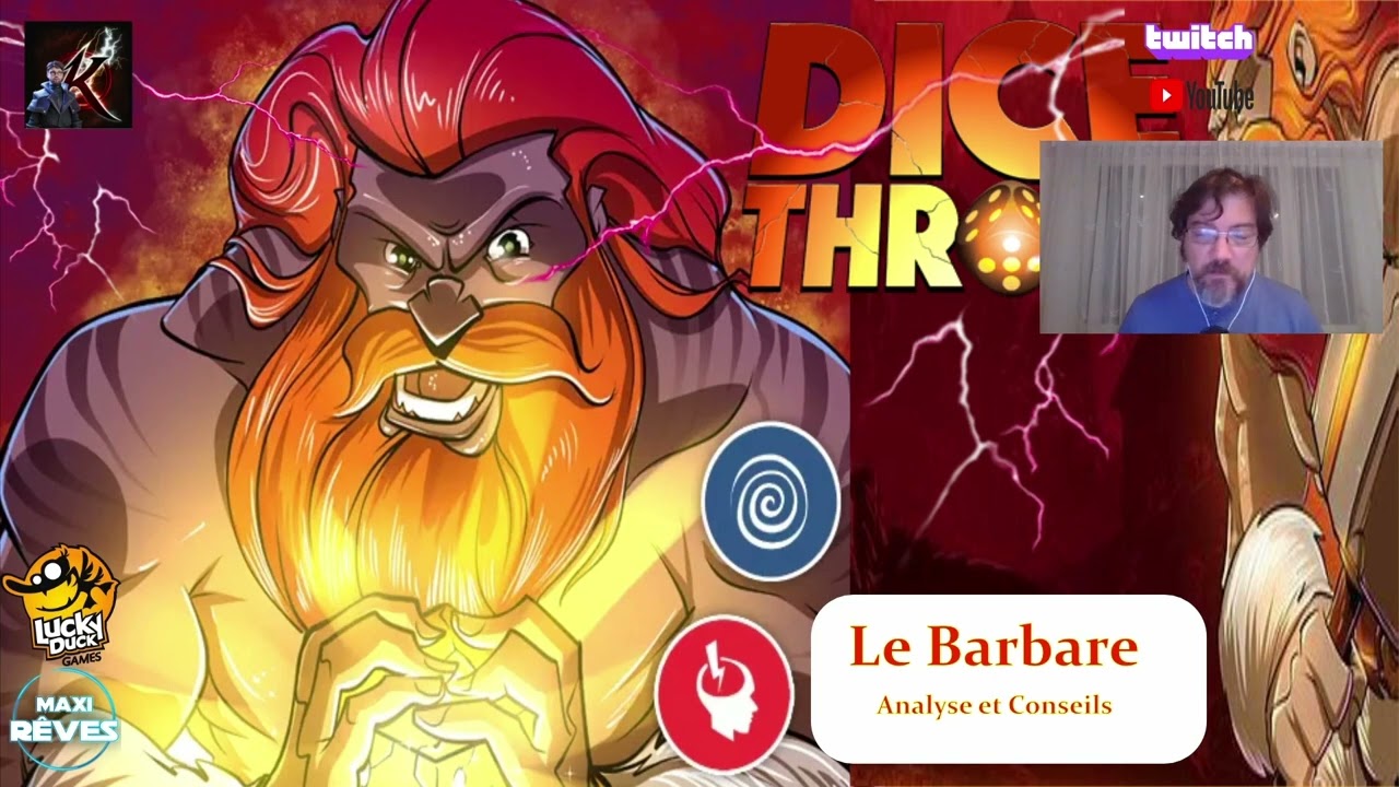 Dice Throne  Tactica 02:  le Barbare