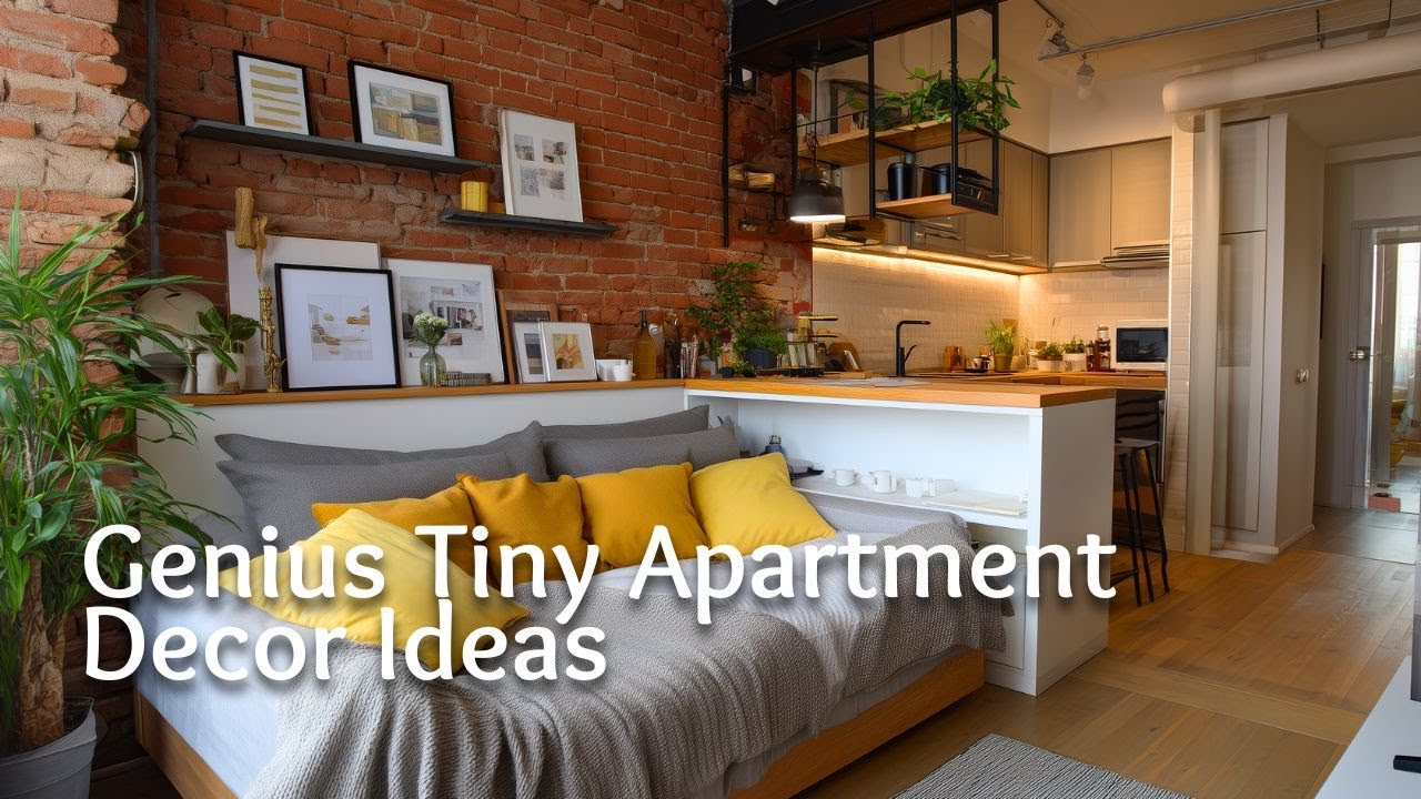 Genius Tiny Apartment Decor Ideas That Actually Work | Smart Small Space Solutions!