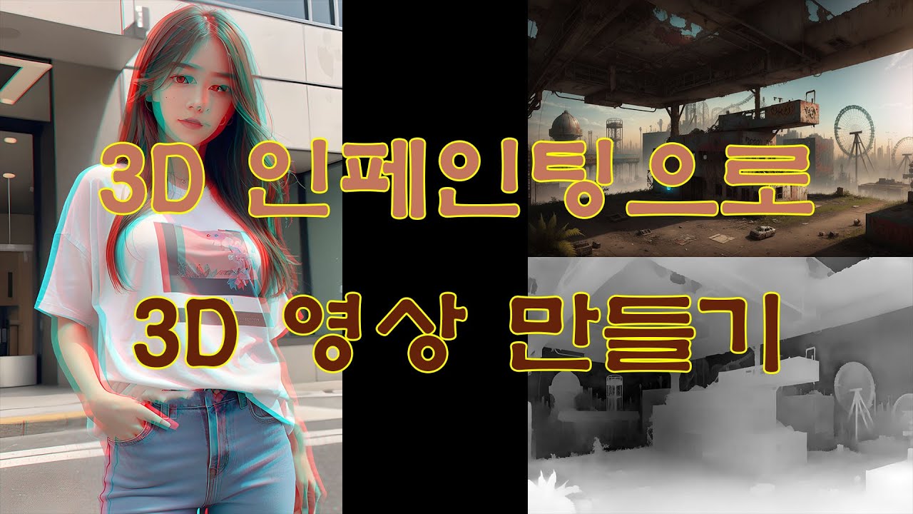 3D Inpainting 3차원 인페인팅으로 3D 영상 만들기