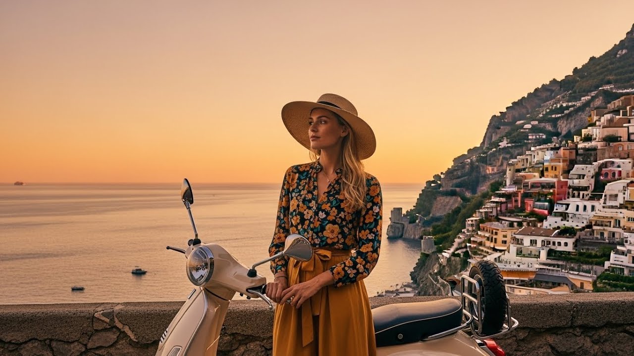 An Unhurried Evening in Italy 🌊 Calm Coastal Ambience