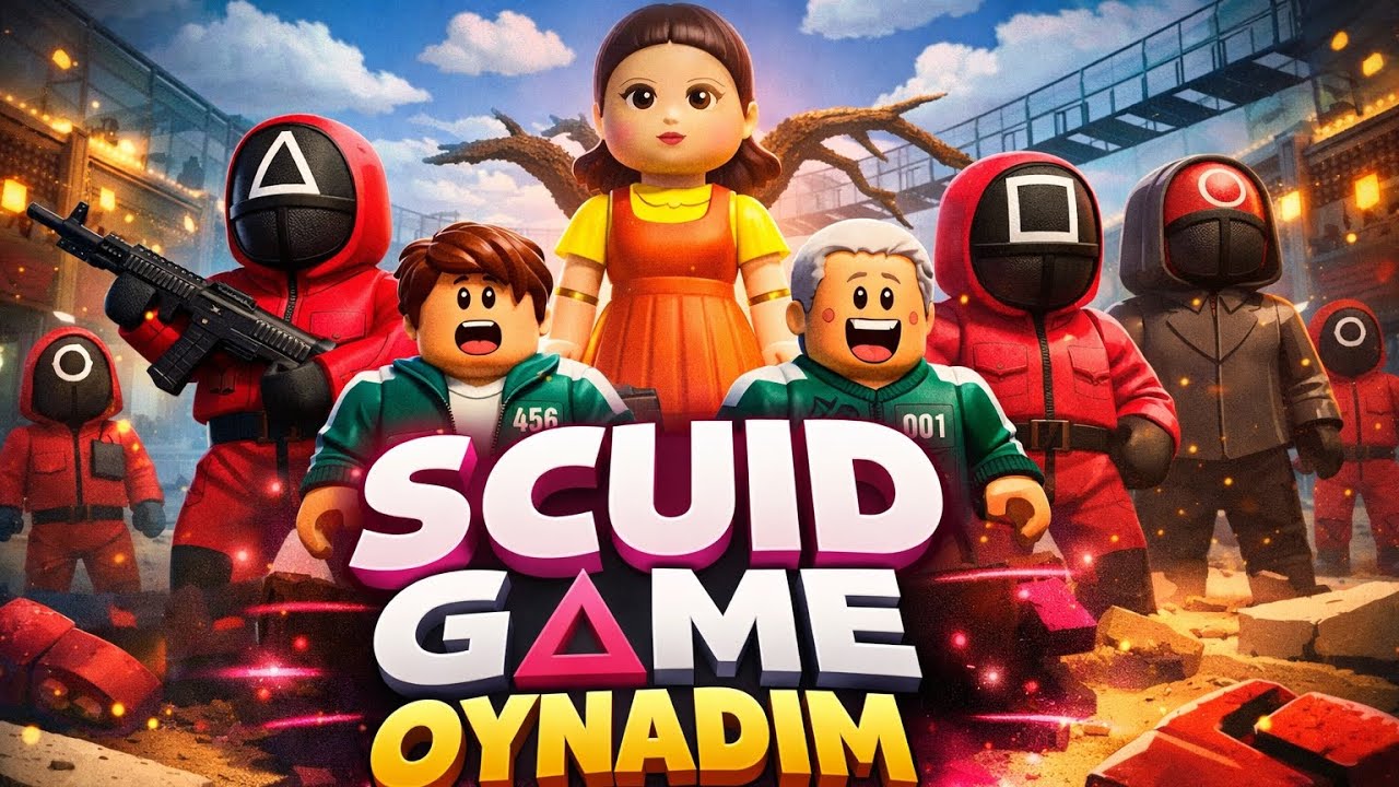 SQUID GAMENI ÓYNAB KORDIM 👍🏻