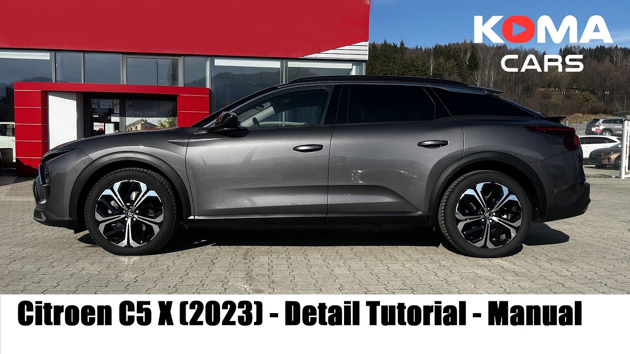 Citroën C5 X (Shine) 2023 - Подробное видеообход / Учебник - Размеры, Багажник, Мультимедиа
