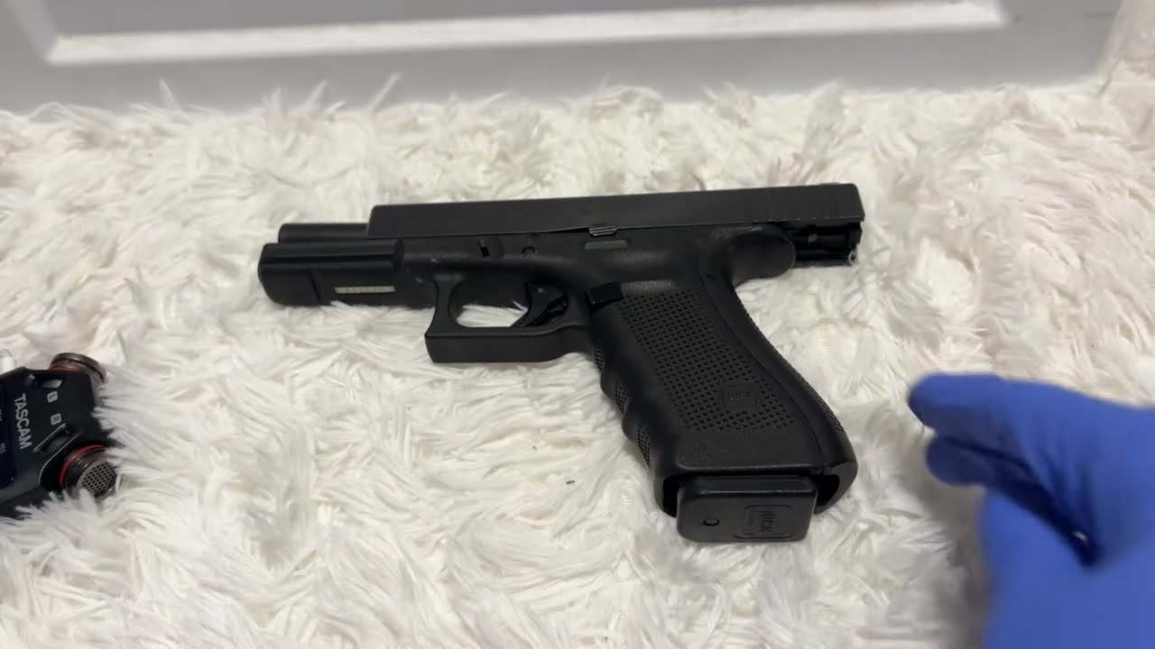 ASMR No Talking Glove and Glock Sounds, tapping, hand sounds, etc. (ノωヽ)