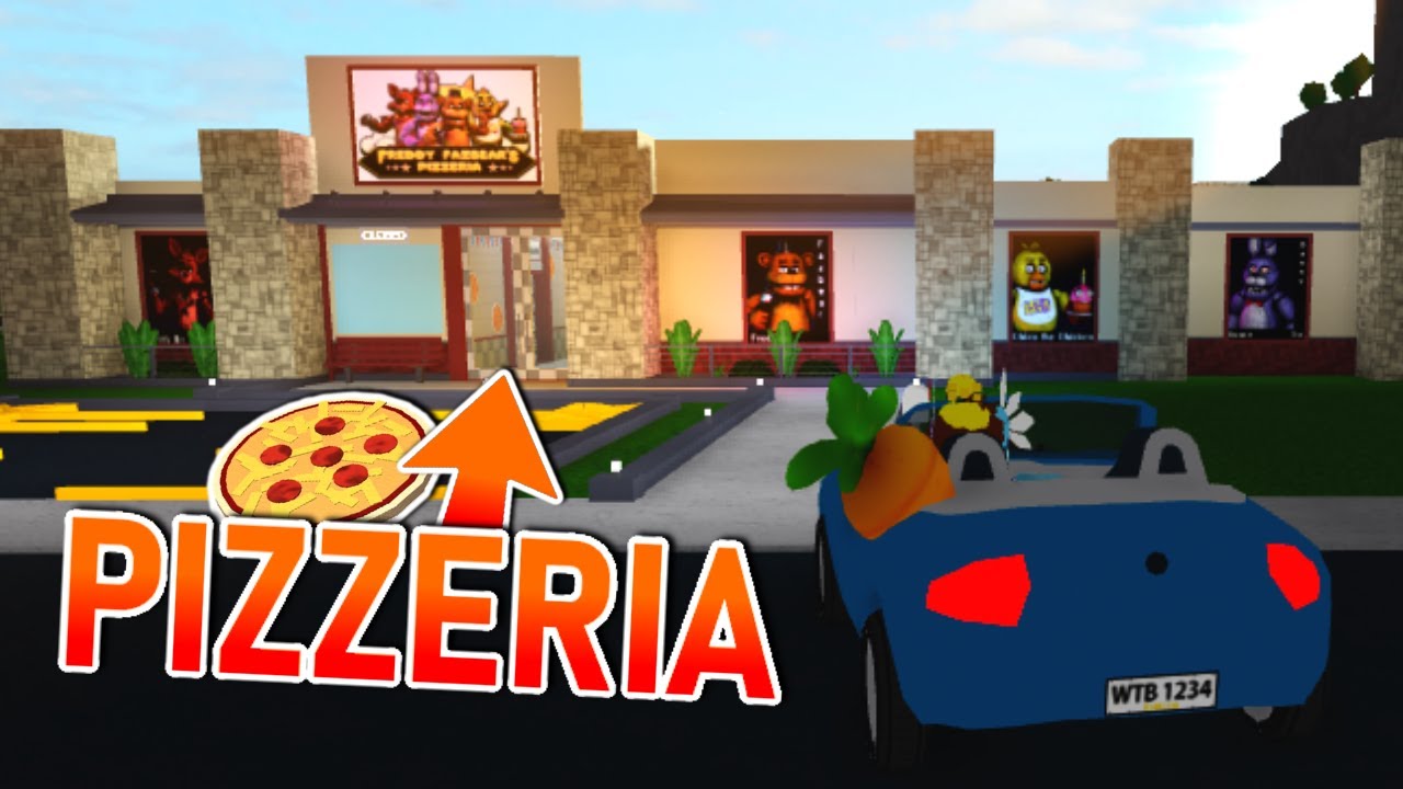 I went to FREDDY FAZBEAR'S PIZZERIA in Bloxburg!