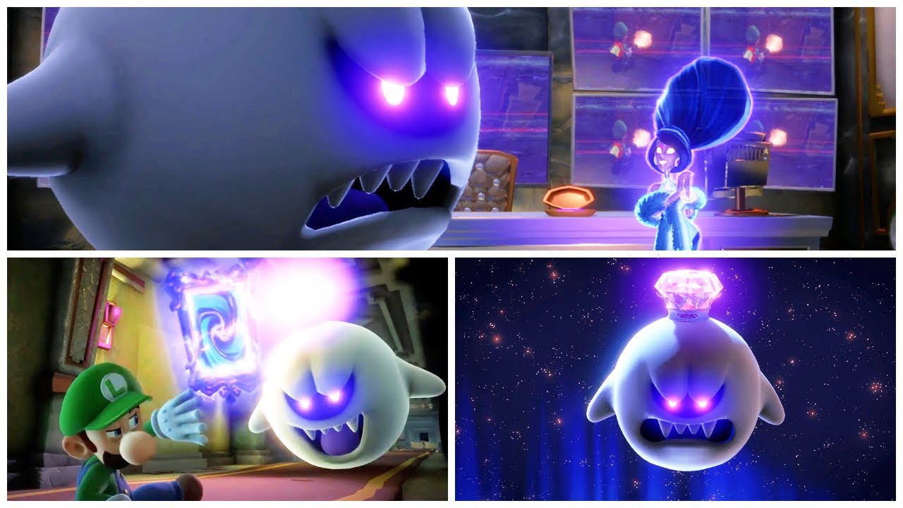 KING BOO BEST MOMENTS - Luigi&acute;s Mansion 3