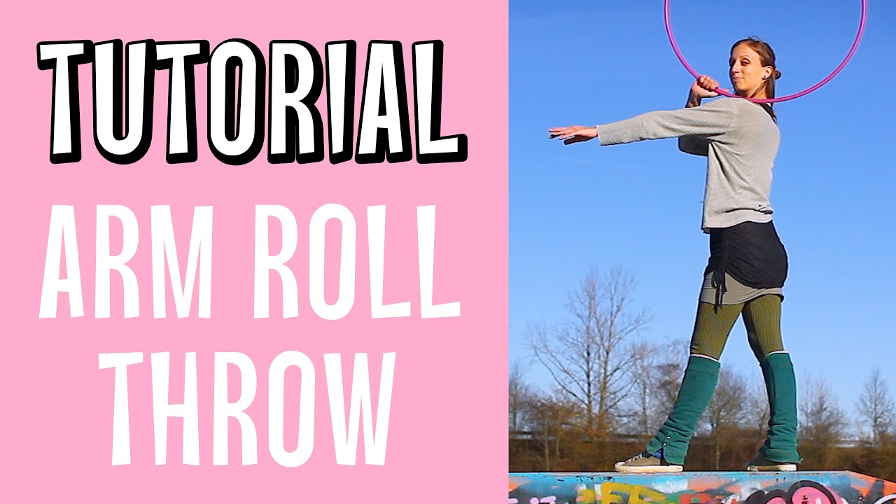 Hoopdance Tutorial DEUTSCH: The Arm-Roll-Throw