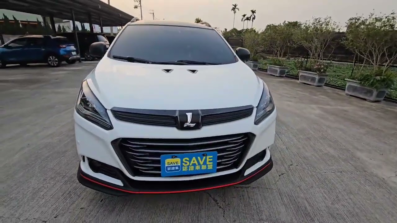 極上美車 2020 納智捷 U6 GT220 1.8T 白黑色 2210