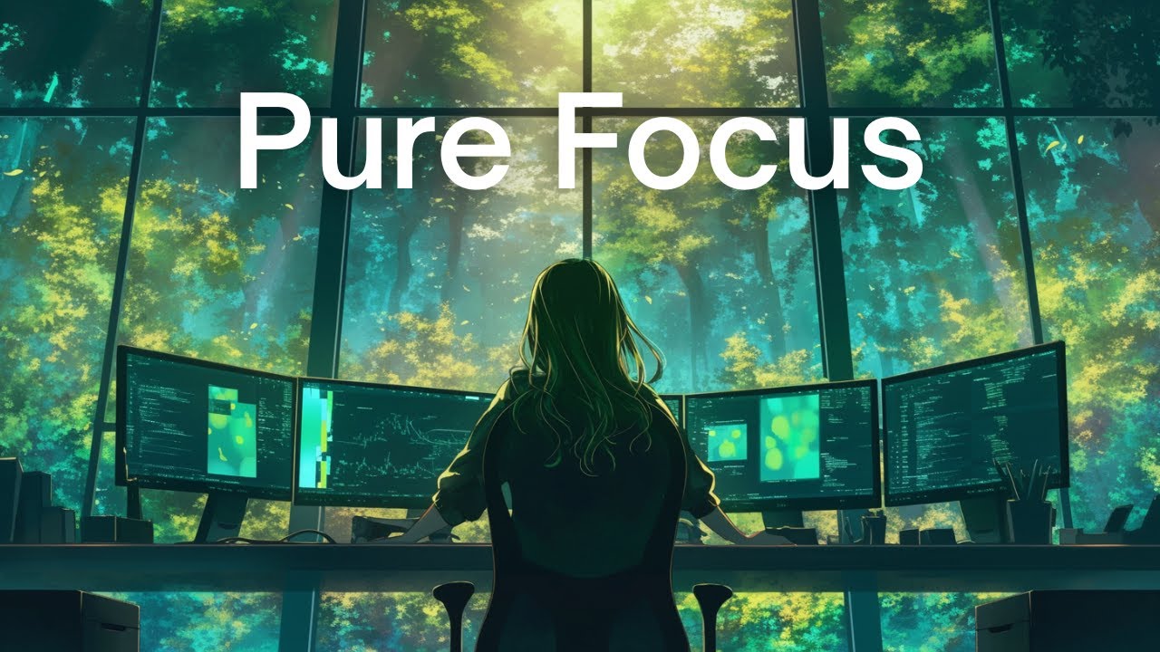 Pure Focus Energy for Study & Work - Liquid Drum & Bass Mix