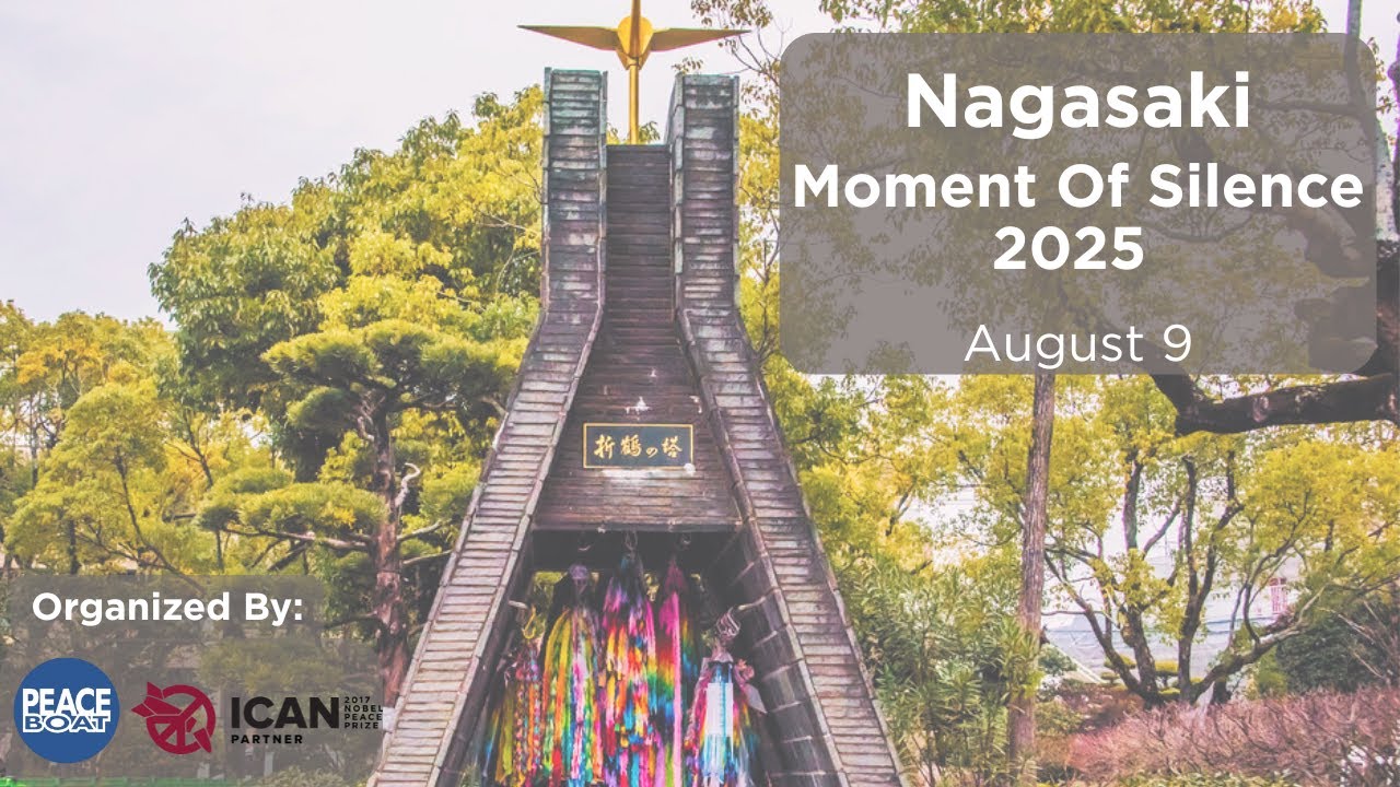 Nagasaki Moment of Silence 2025