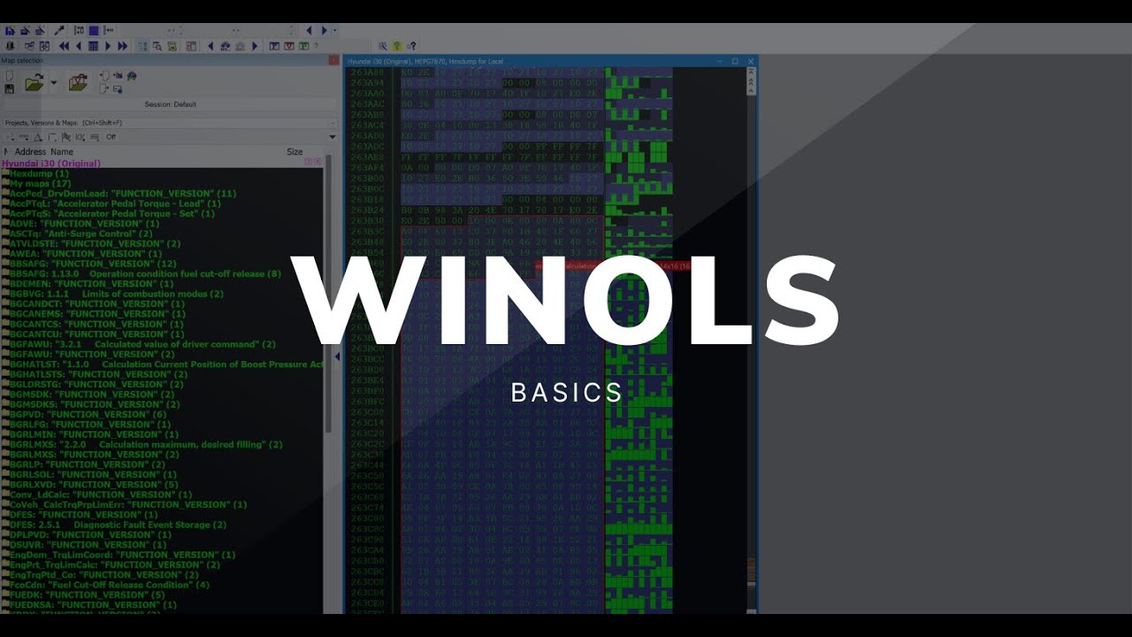 WinOLS Basics - Importing an Original and Tune File