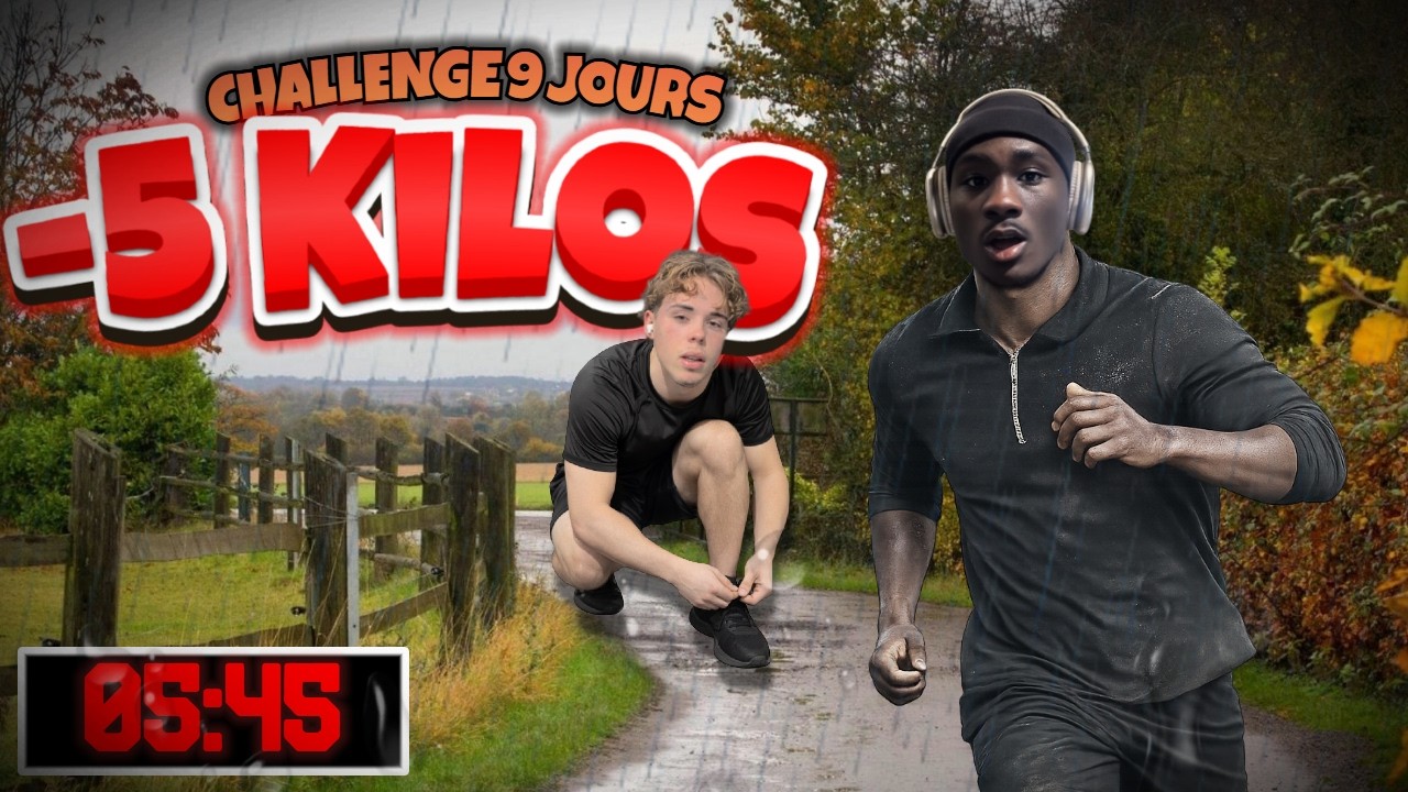 2 neuilles essayent de perdre 5 kilos en 9 jours...