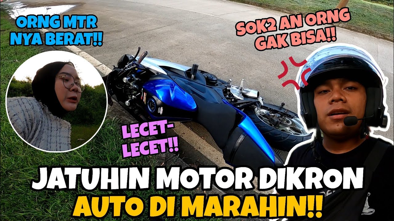 JATUHIN MOTOR DIKRON SAMPE LECET-LECET‼️AUTO DI MARAHIN HABIS-HABISAN‼️