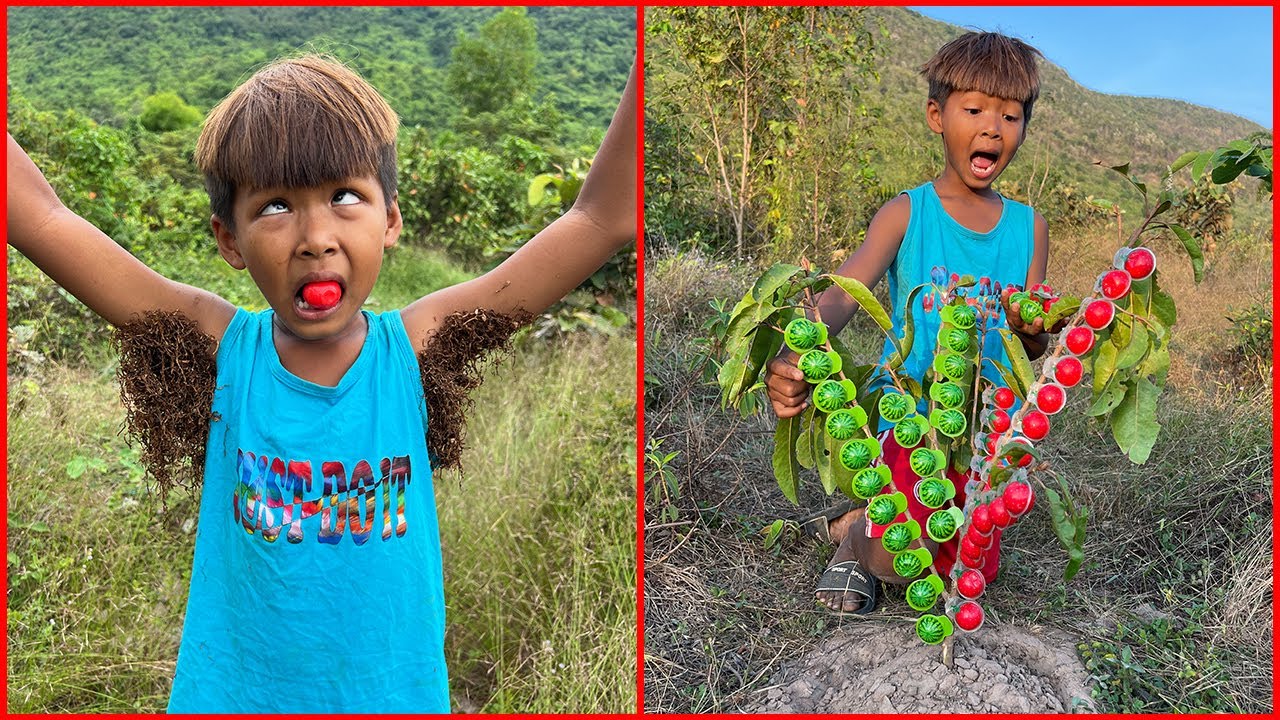 Survival Skills: SMART idea and USEFUL with single mom in forest #bushcraft #camping #outdoors #idea