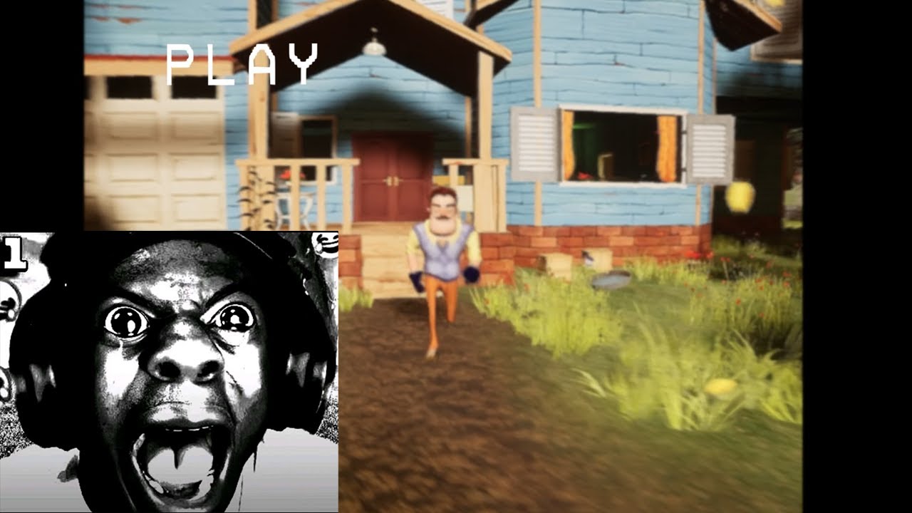 Hello Neighbor But Its a VHS Tape