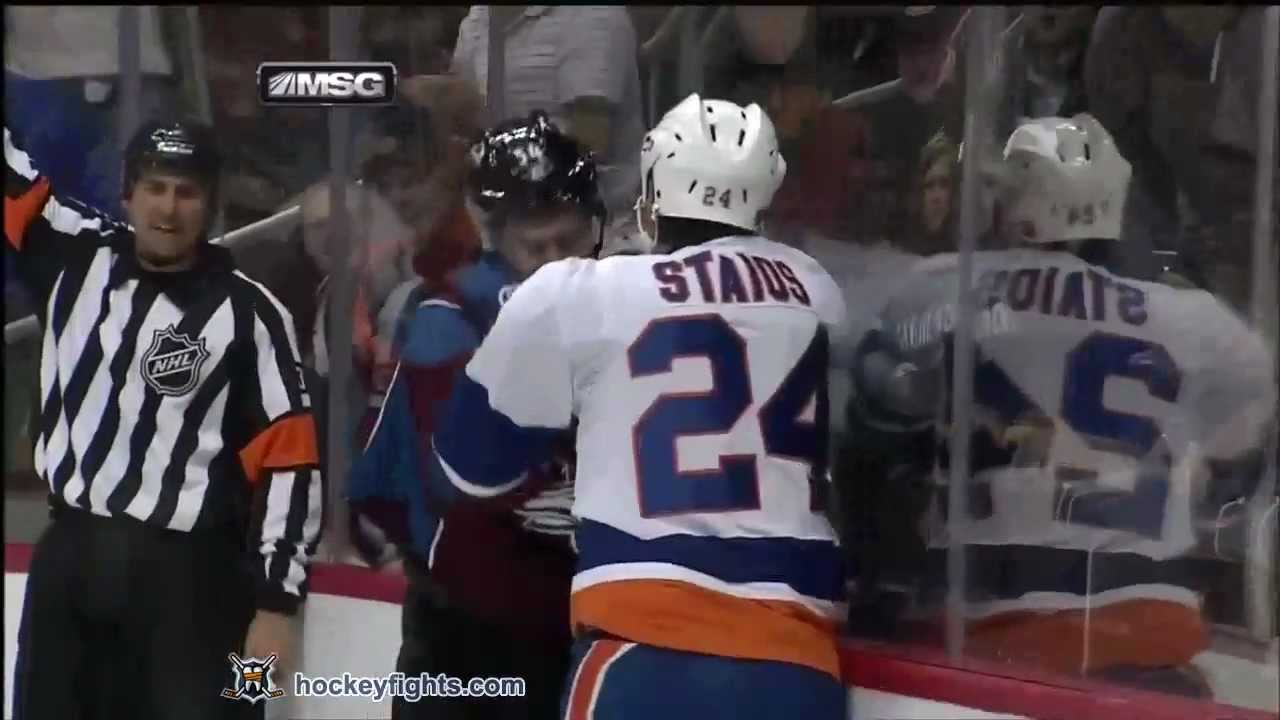 Steve Staios vs David Jones Nov 10, 2011