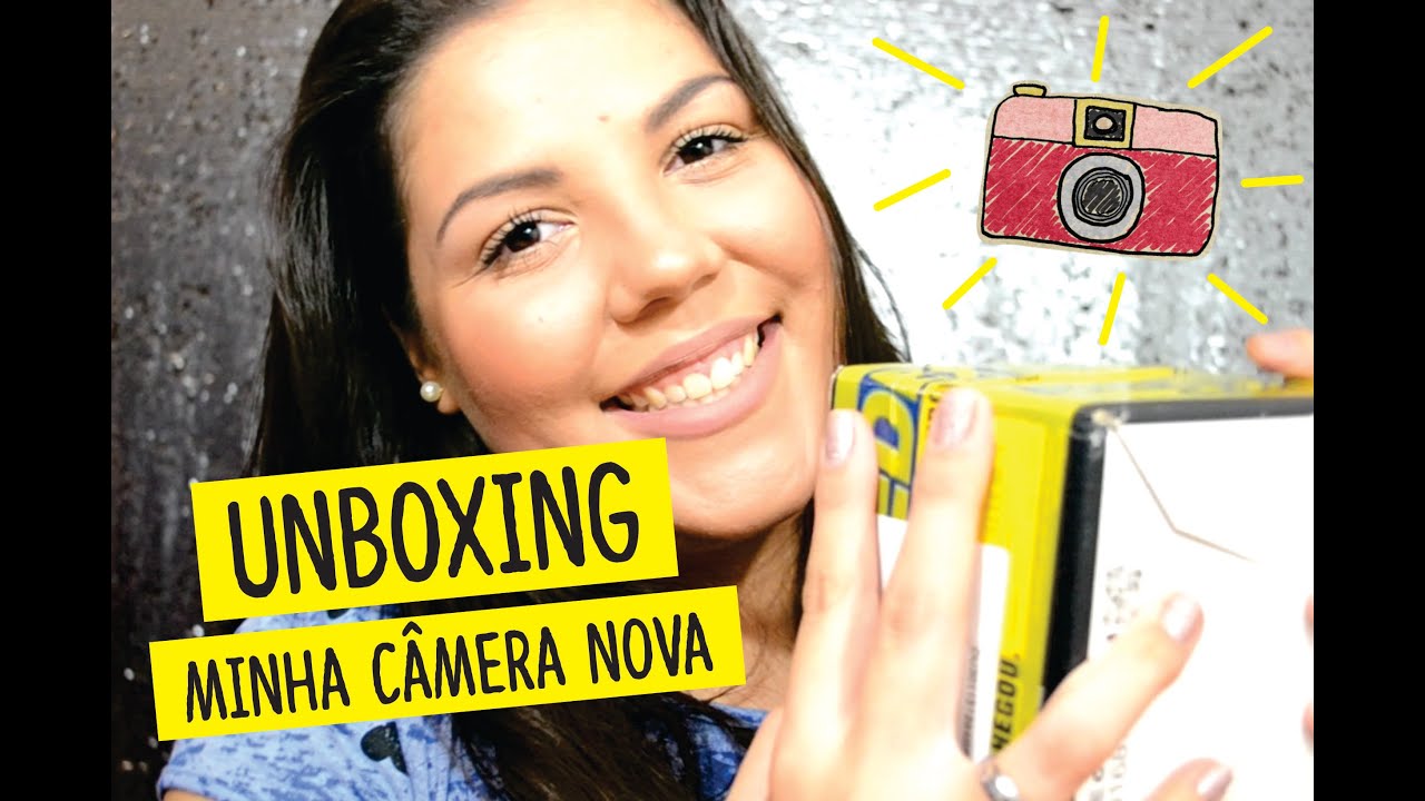 UNBOXING - MINHA C&Acirc;MERA NOVA (leetorelli)