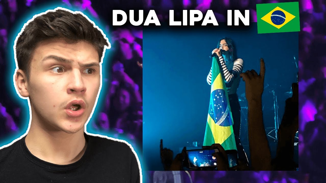Brazilians Are Loud ! Dua Lipa In BRAZIL - New Rules (São Paulo) - BRAZIL CROWD |🇬🇧UK Reaction