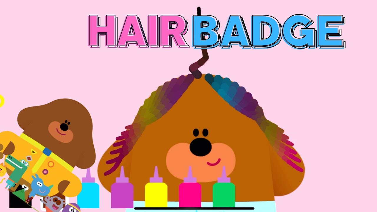 Hey Duggee - Hair Badge - Cbeebies Games - iOS / Android