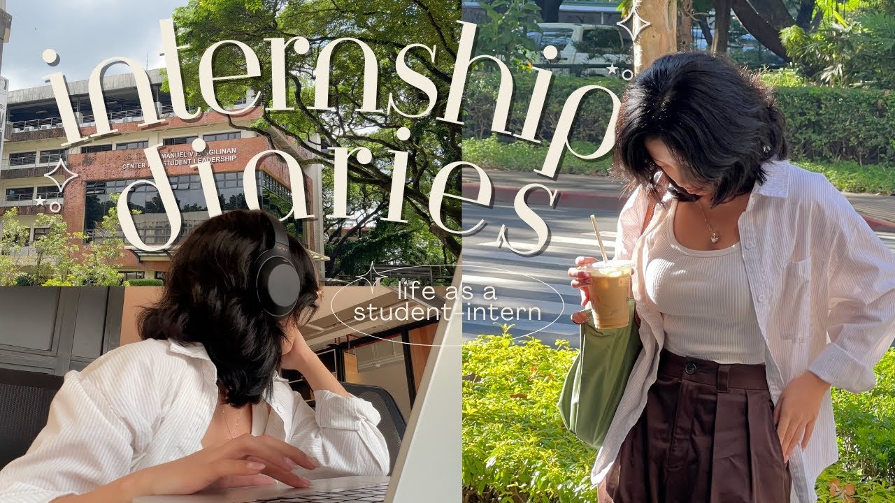 📓 student-intern diaries ◡̈ college life, work-life balance, going to cafes