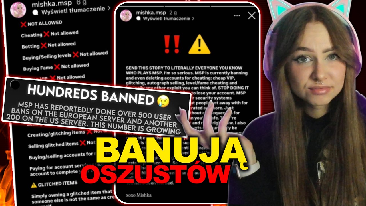 🔴 MSP KR&Oacute;TKO Z OSZUSTAMI 💥 SKĄD POPULARNOŚĆ MSPFAME? 💥 MAK&Oacute;WKA I KOTY 💥 KLEPSYDRA 💥