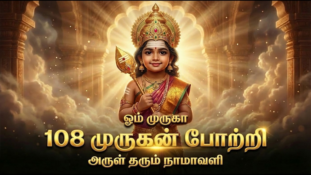 108 Murugan Potri Tamil | Bala Murugan Song | தினமும் கேளுங்கள் அருள் பெறுங்கள்