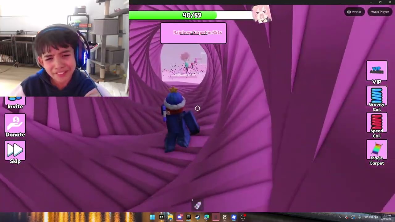 Playing sit on a femboy app! (super exiting!)
