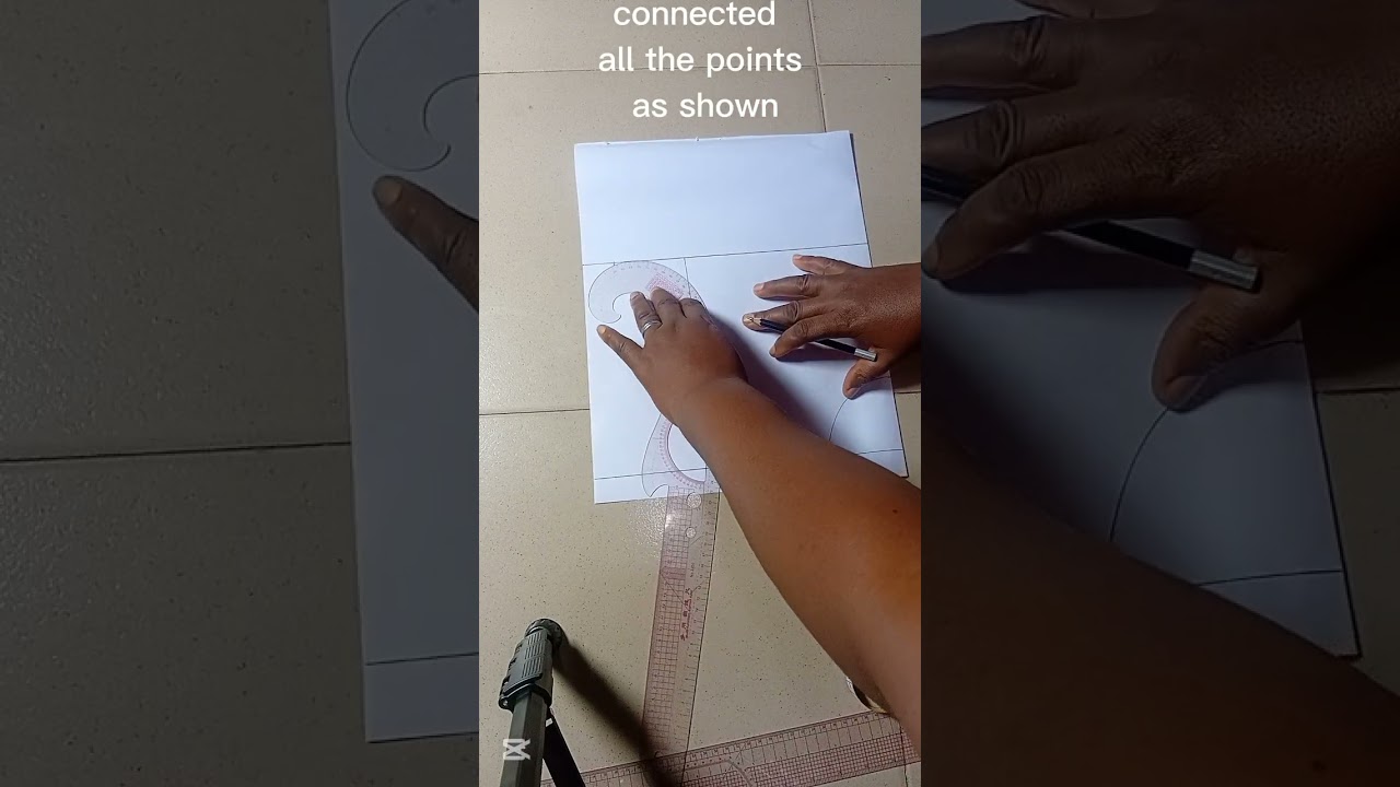 HOW TO MARK PERFECT ARMHOLE CURVE. #beginnersewing #diy #tutorial #diyfashion #sewingtutorial