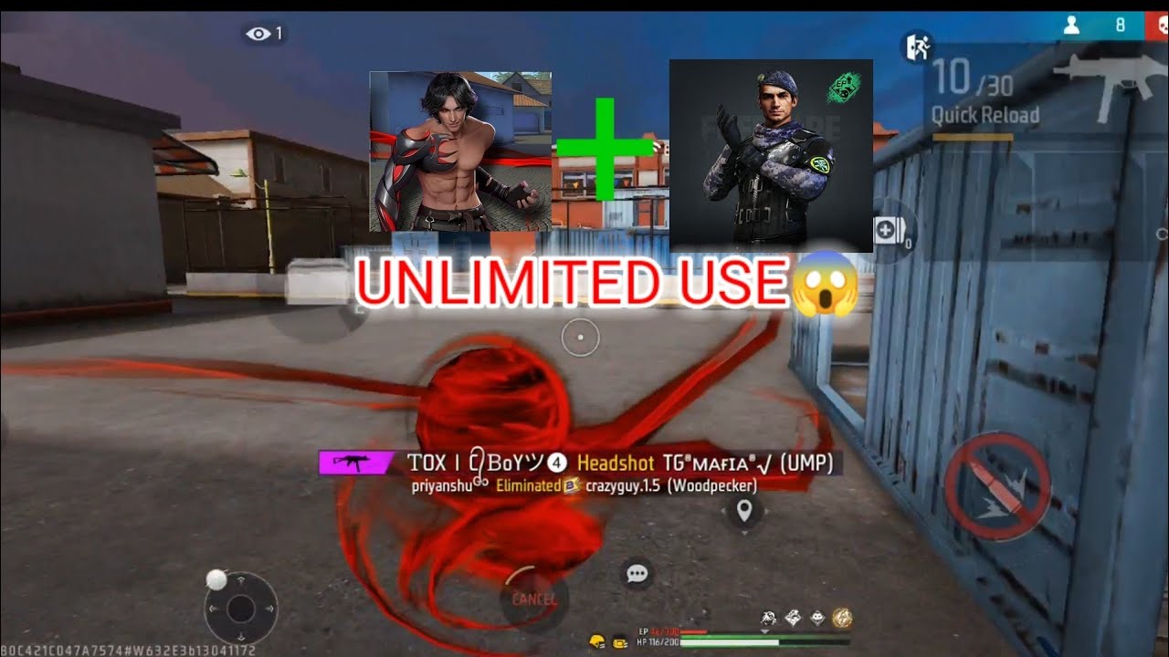 Miguel + Orion = unlimited Orion skill use 😱 || free fire Orion character ability test