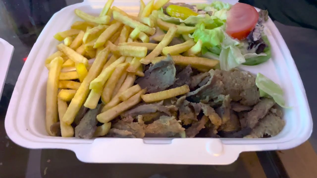 Döner Kebap Teller - Restaurant Nane ausprobiert